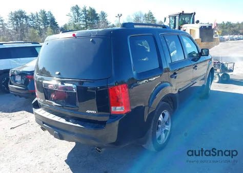 2013 Honda Pilot Ex-L from USA, damaged, VIN 5FNYF4H5XDB042112